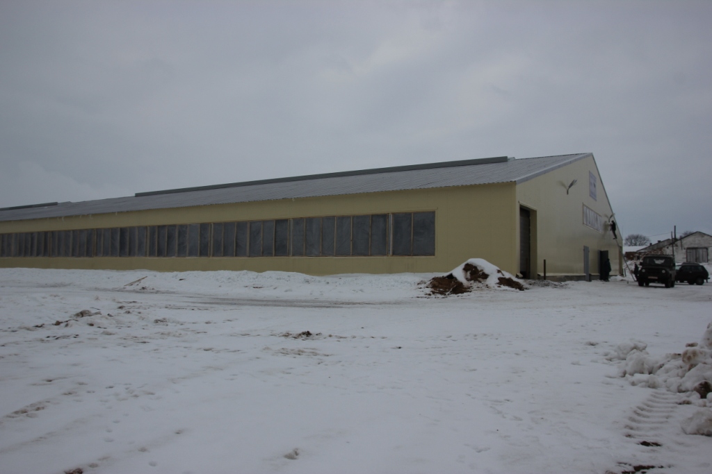 Молочно-товарная ферма 45х126х4,2 м