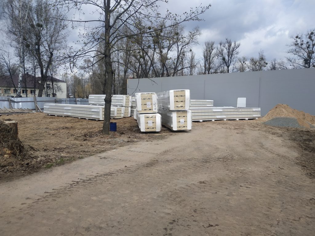 Многофункциональное здание 30,0х40,0х4,0 м по ул. Ковзана,62 в г.Бобруйске